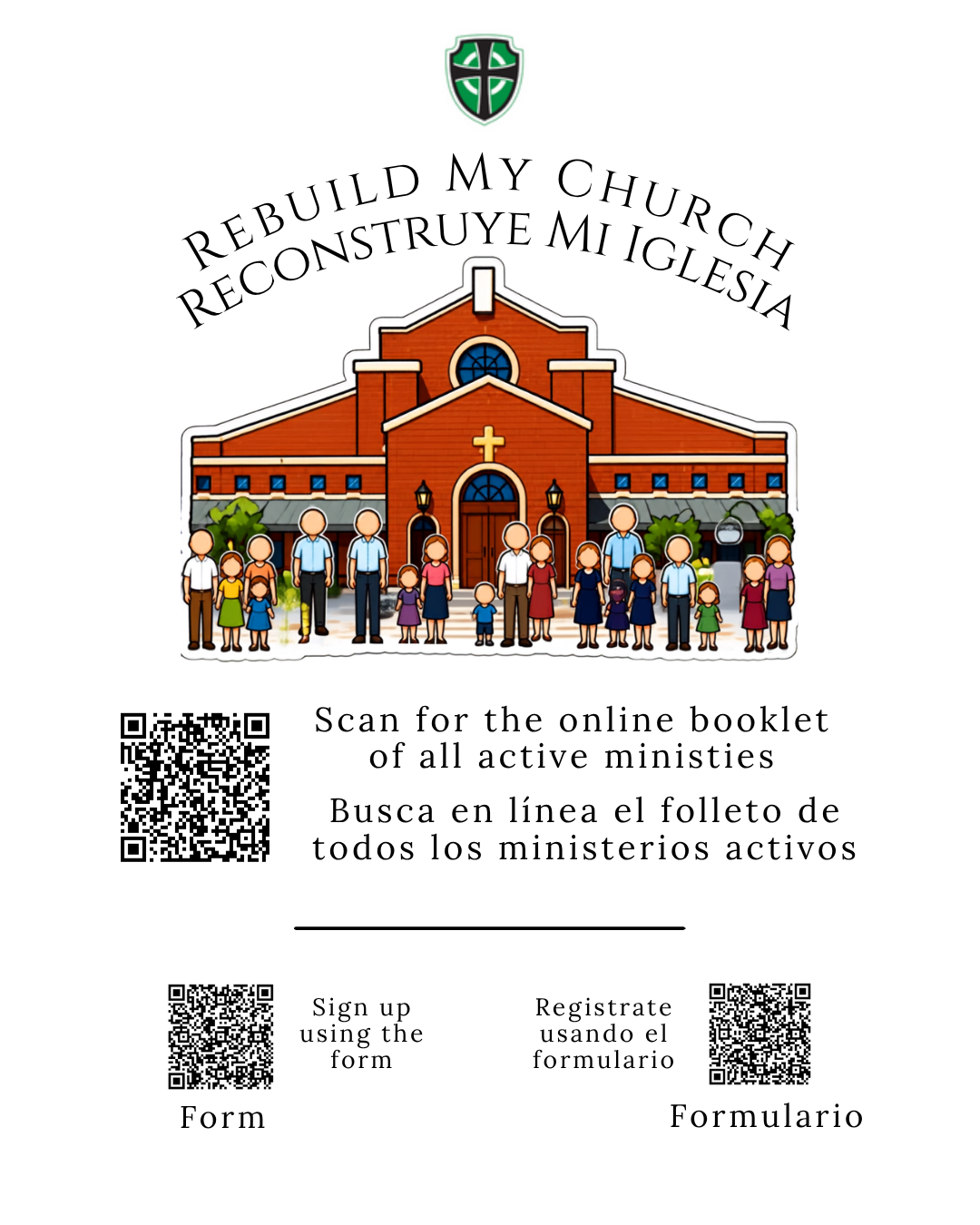 REBUILD MY CHURCH/RECONSTRUYE MI IGLESIA 